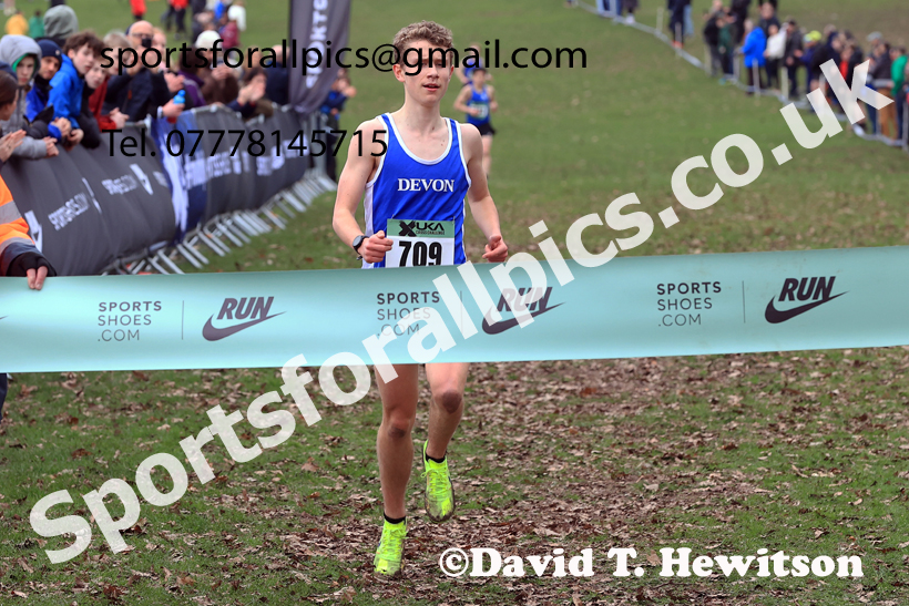 Mens Under-17s 2026 UK CAU Inter Counties Cross Country, Wollaton Park, Nottingham. Photo: David T. Hewitson/Sports for All Pics